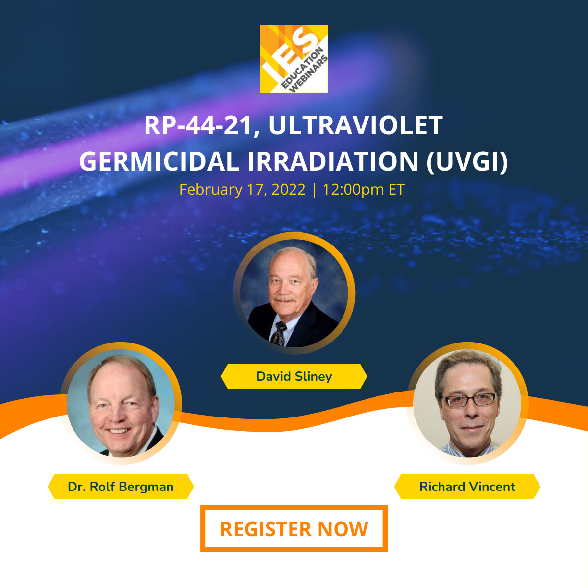 Webinar: Introduction to RP-44 on Germicidal Ultraviolet